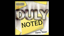 DULY NOTED RED GIMMICK ONLINE INSTRUCTIONS BY DANNY WEISER MAGIC CARD TRICKS