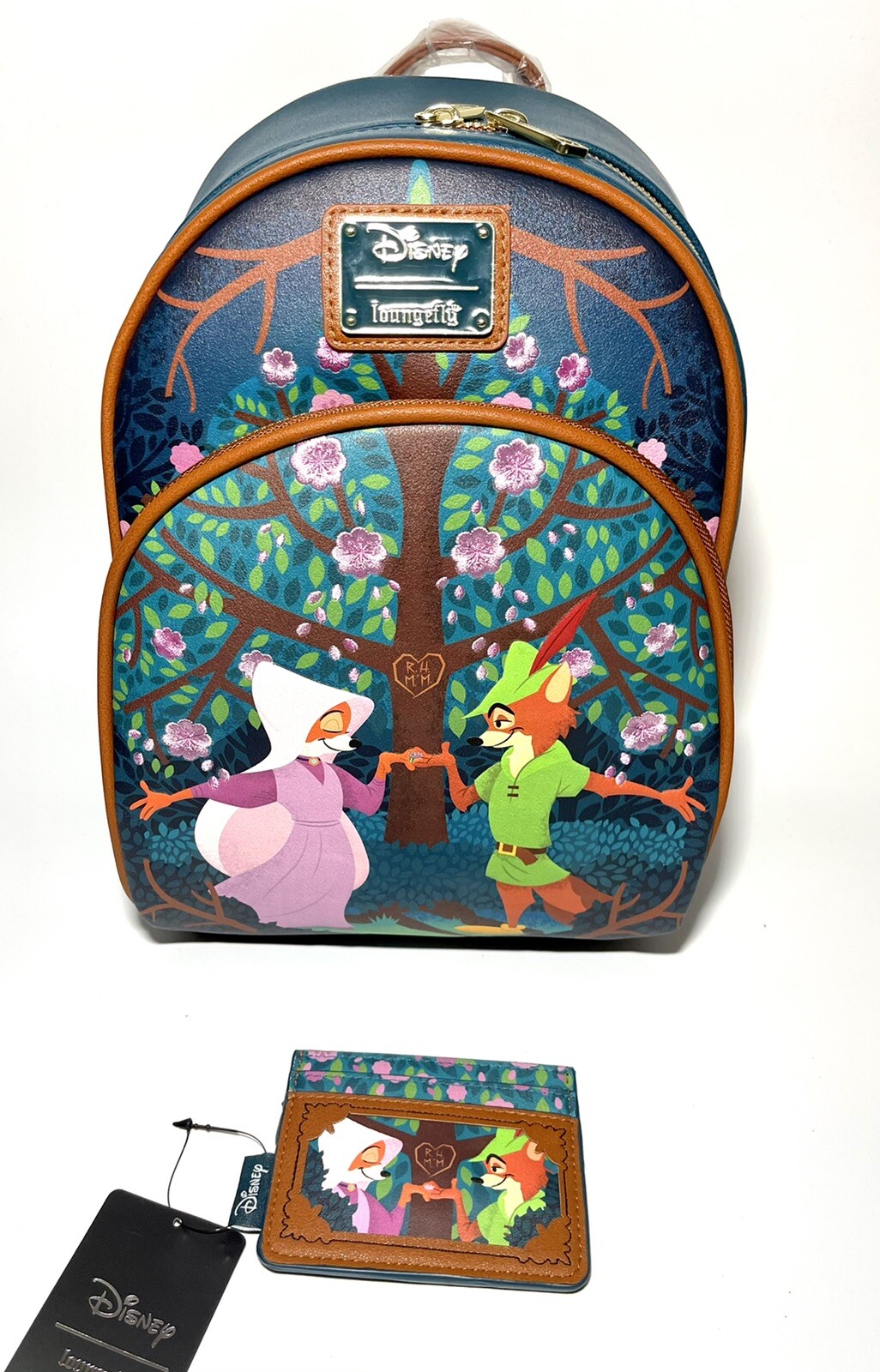 Loungefly Disney Robin Hood Floral Mini Backpack gruponym.mx