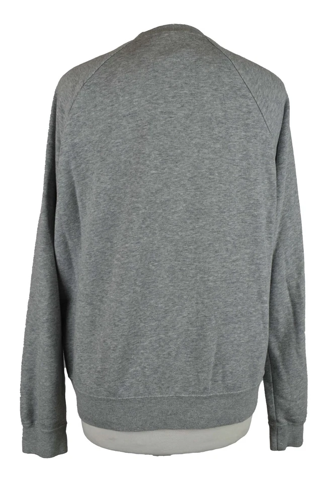 NIKE Gris Cuello Redondo Jersey Talla M Mujer Pullover Sudadera Ropa Deportiva Foto 3 de 4