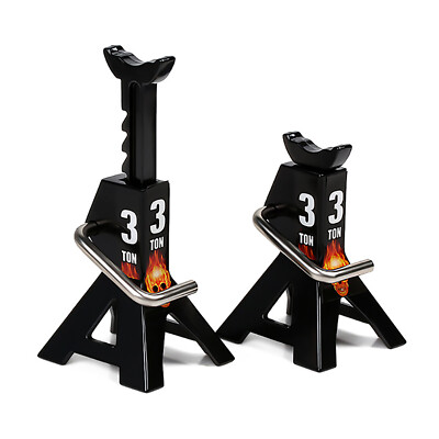 2PC 6T/3T Jack Stands Repair Tool for Traxxas KM2 6T TRX4 D90 RC Car Accessories