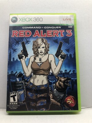 Command & Conquer: Red Alert 3 (Xbox 360, 2008) Complete Tested Working 