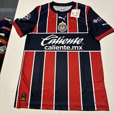 PUMA CHIVAS DE GUADALAJARA THIRD JERSEY 2023 Mens Small Blue Red Liga MX Mexico