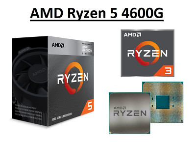 AMD Ryzen 5 4600G Hexa Core Prozessor 3,7 - 4,2 GHz, Sockel AM4, 65 Watt CPU