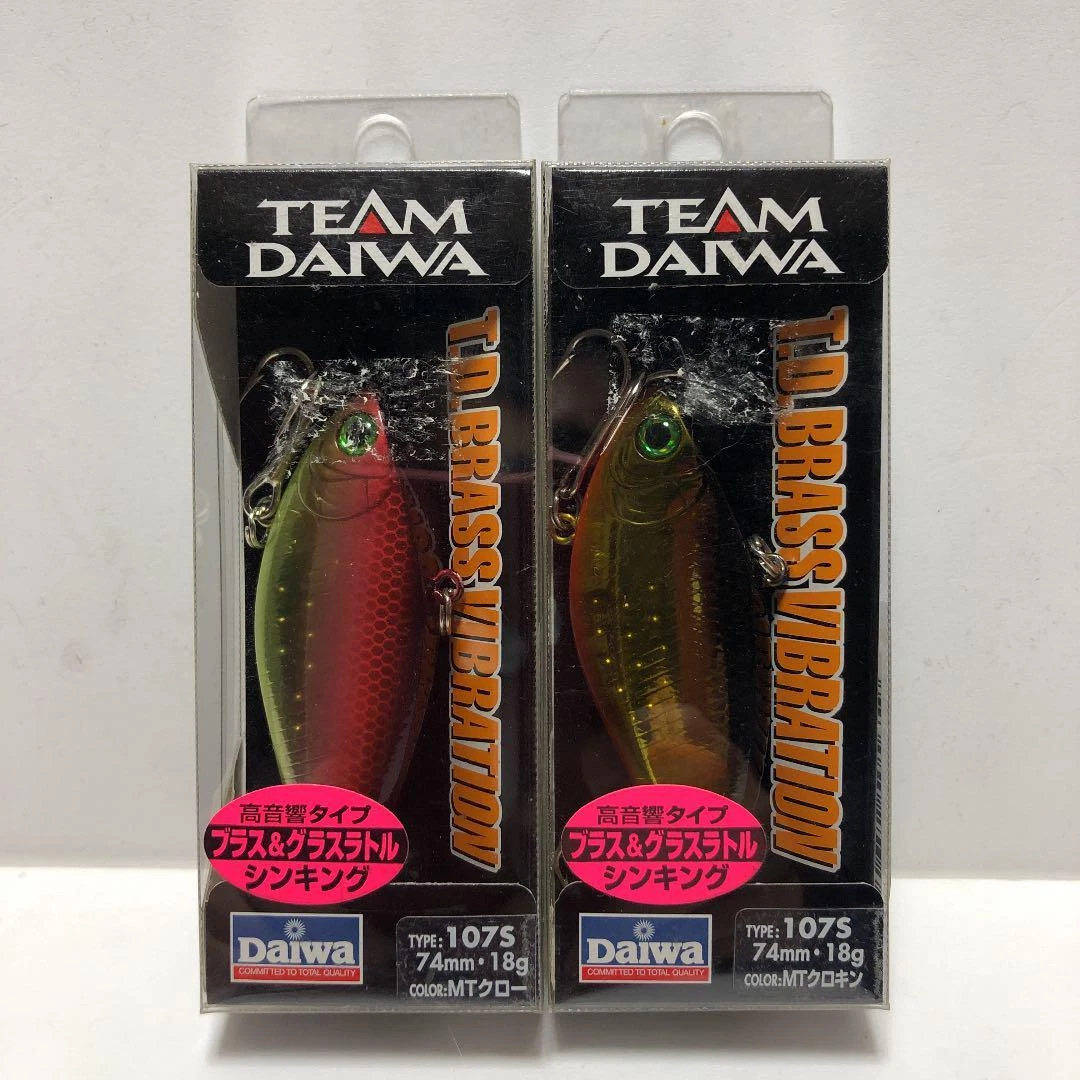 Daiwa TD brass vibration 107S with box Good Condition From Japan Free Shipping