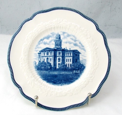 Johnson Bros. Court House / Chicago CENTURY OF PROGRESS Bread & Butter Plate(s)