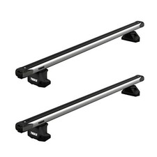 Thule Slidebar Evo Roof Bars Aluminum fits Vw Gol 2009- Normal Roof