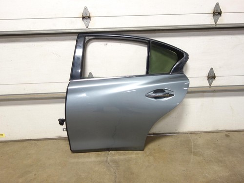 14-19 INFINITI Q50 3.7L RWD Left Rear Driver Door Performance Blue Metallic RBP