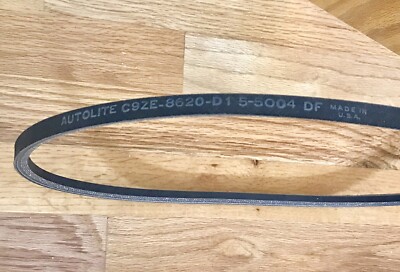 NOS Ford AUTOLITE C9ZE-8620-D1 Boss 429 Mustang fan belt KKX assembly date 169.