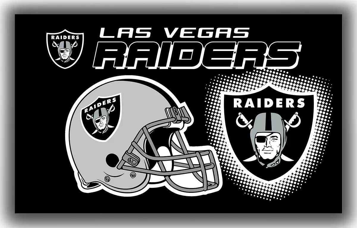 Las Vegas Raiders Football Team Memorable Flag 90x150cm 3x5ft Fan Best  banner