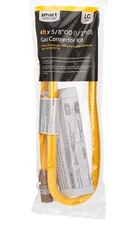 Smart Choice 4ft x 5/8" OD (1/2"ID) Gas Connector Kit  4FT58DLG