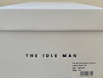 The Idle Man Black Leather Shoe | eBay