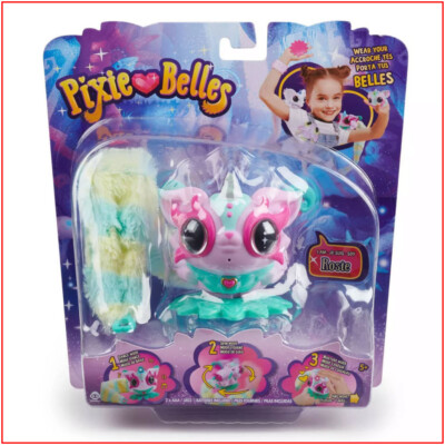 Pixie Belles Interactive Pet ROSIE +Bonus Tail Color Change TALKS DANCES  NEW 