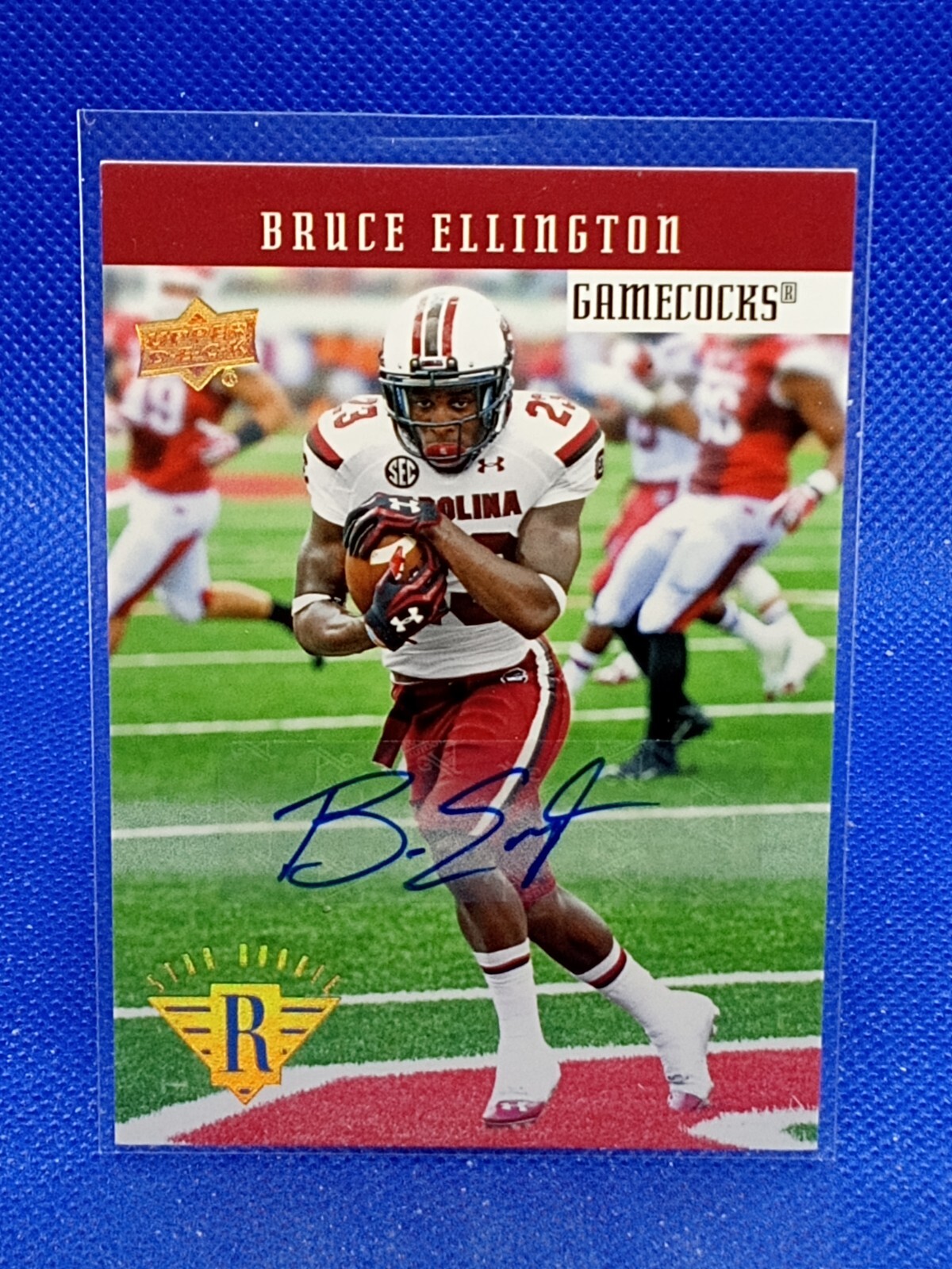 Bruce Ellington Upper Deck Star Rookies #24 Autograph