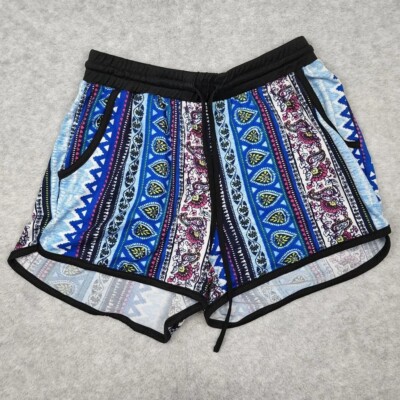 Eye Candy Shorts Womens Small Patterned