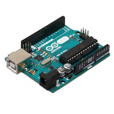 Arduino UNO REV3 Computer Components Microcontroller  and 1m USB God Coat Wire