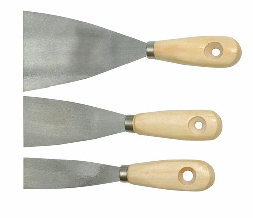 Set Di Spatole Per Barbecue In Acciaio Inox Con Manico In Legno Di Faggio – Per Smash Hamburger, Pesce E Bistecche Su Plancha