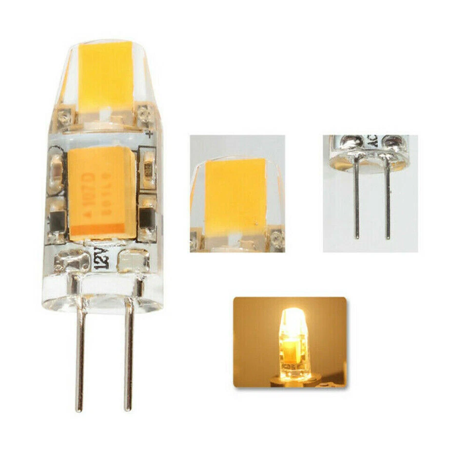 G4 LED 12V AC/DC COB Light 3W 6W High Quality LED G4 Lamp Bulb Chandelier Lamps - Image 3 of 4