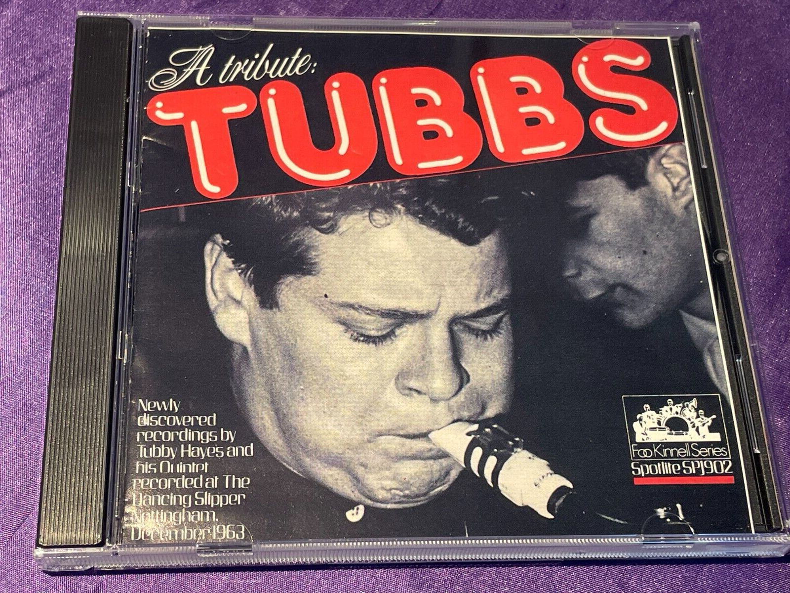 Tubby Hayes - A Tribute: Tubbs - CD Album - 1980 Spotlight Records - NEW