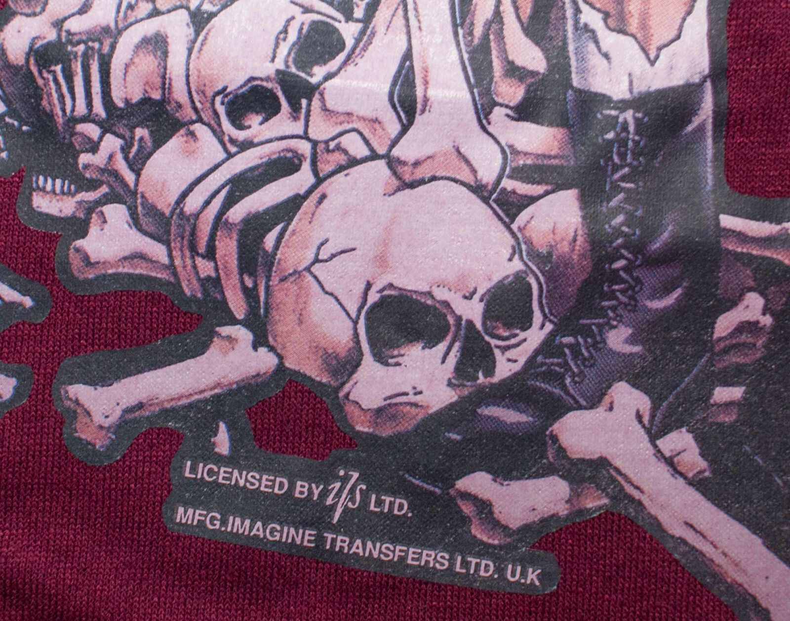 FILA T shirt vintage anni '90 Skid Row punto singolo band concerto metal nuova schiava da grind M L