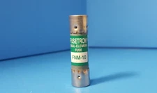( 2 pieces) TIME DELAY FUSE, FNM-10, BUSSMAN, 250V, 10A