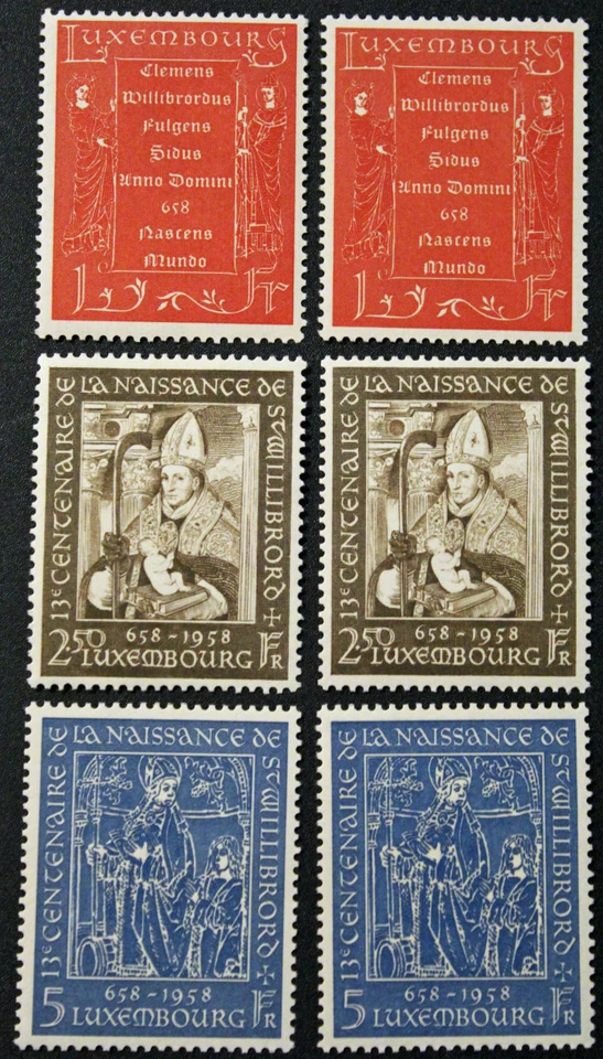 LUXEMBOURG timbres/Stamps Yvert et Tellier n°542 à 544 x2 (z) n** (cyn8) - Photo 1/1