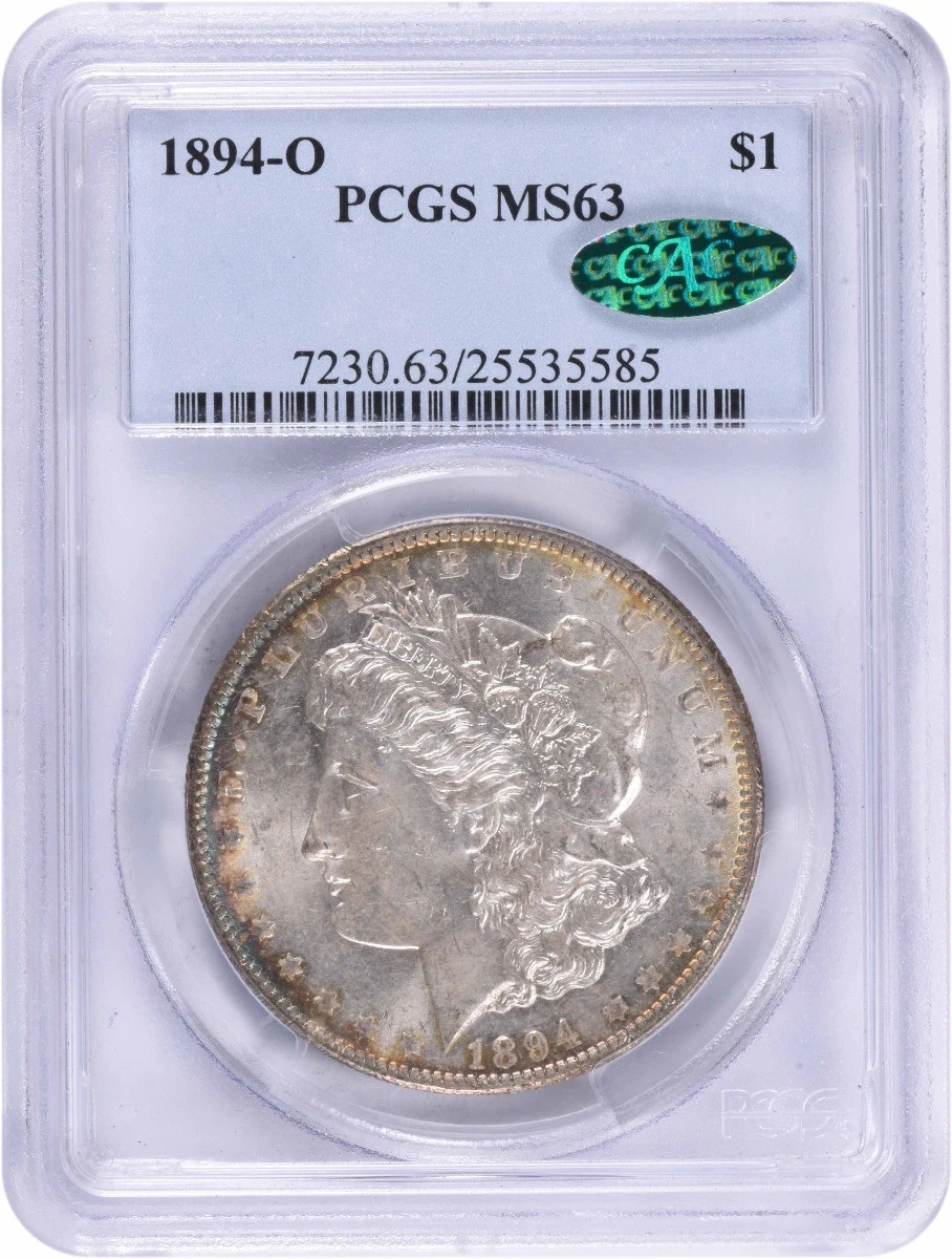 1894-O Morgan Silver Dollar MS63 PCGS (CAC)