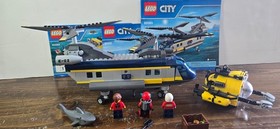 LEGO CITY: Deep Sea Helicopter (60093)  99% w/manual (fig damage)