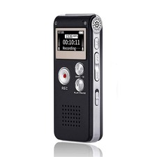 Digital Voice Recorder 16GB Voice Recorder with Playback for Lectures - USB R...