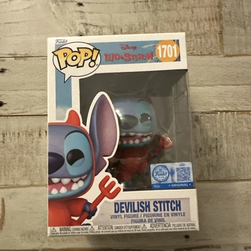Funko Pop Devilish Stitch Disney Lilo & Stitch Funko  special edition Excl