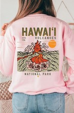 Hawaii Volcanoes National Park Unisex Sweatshirt Travel Gift Hawaii Holiday Trip