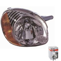 Halogen Scheinwerfer Frontscheinwerfer Links H4 FüR Hyundai Atos Inkl. Lampen