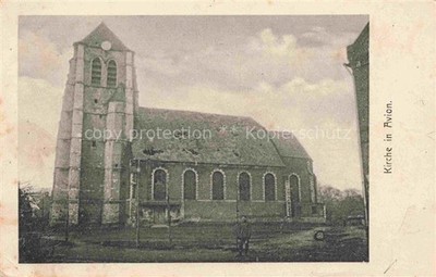 Avion LENS 62 Pas-de-Calais Kirche Ruines Grande Guerre Truemmer 1. Weltkrieg
