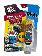 Tech Deck Real Skateboards Series 1/6 Ishod Wair Mini Skateboard Sealed RARE