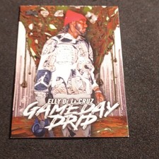Topps 2025 Game Day Drip Elly De La Cruz #GD-1 Cincinnati Reds Baseball Card