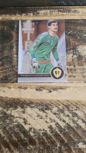 2015-16 Panini Select Soccer Ultimate Team Thibaut Courtois #2 Insert