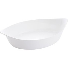 Plat ovale Blanc Smart Cuisine