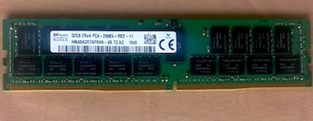 как выглядит sk hynix 32GB 2Rx4 PC4-2666V-RB2-1 DDR4 Registered ECC Server фото