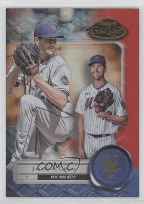 2022 Topps Gold Label Class 2 Red 21/50 Jacob deGrom #70 09dw