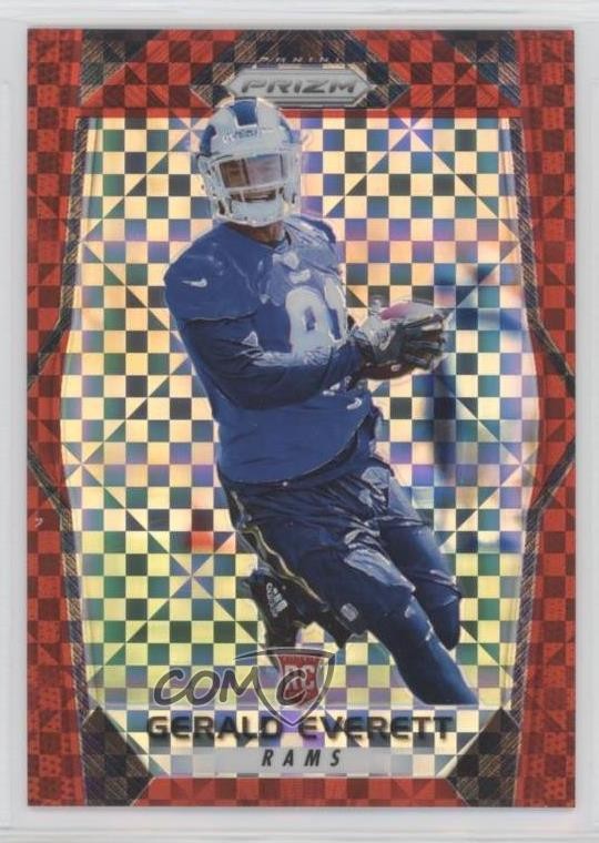 2017 Panini Prizm Rookies Red Power 17/49 Gerald Everett #241 Rookie RC 1by