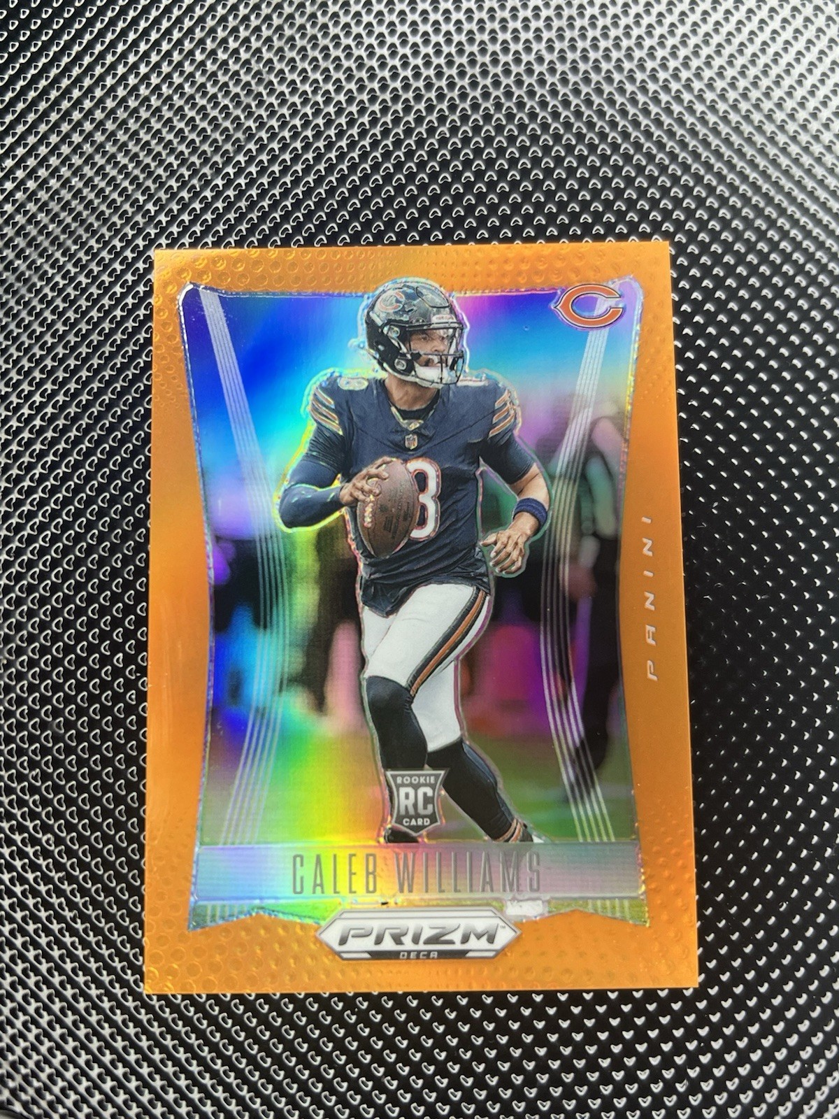 2024 Panini Prizm Deca - Caleb Williams #54 Orange Prizm /49 (RC)