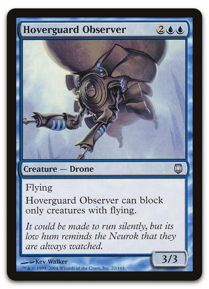 Hoverguard Observer #22 (NM) Darksteel DST Magic MTG