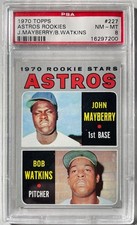 1970 TOPPS HOUSTON ASTROS ROOKIE RC #227 NM-MT JOHN MAYBERRY BOB WATKINS MLB