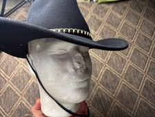 Stetson Crushable Cowboy Hat Sz. Small 100 Wool Water Repellent Made In U.S.A.