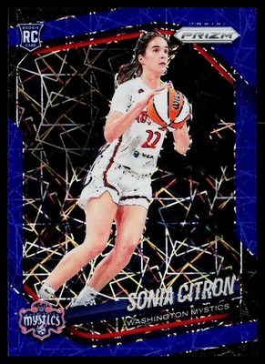 2025 Prizm WNBA Sonia Citron Rookie #122 Blue Lazer Prizm RC