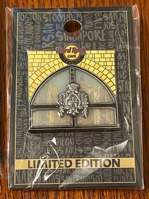 Hard Rock Cafe Prague 2018 City Gate 3D Pin LE 350