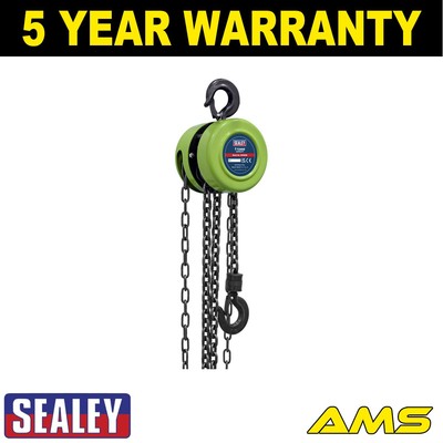 Sealey 2,5m Kettenblock 1 Tonne CB1000E