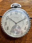 Antique WALTHAM Silver Tone Pocket Watch