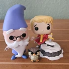 Funko Pop Disney Sword and Stone Merlin w Archimedes W Arthur Pulling Excalibur
