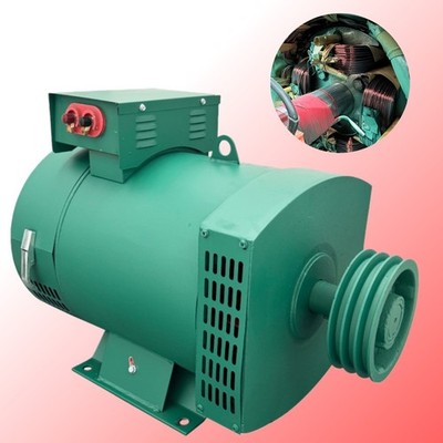 220V 1Phase Brushed Generator Cast Iron Shell Diesel Generator 30KW