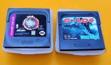 SEGA GAME GEAR games lot of 2 NBA Jam G-LOC tested working with cases
